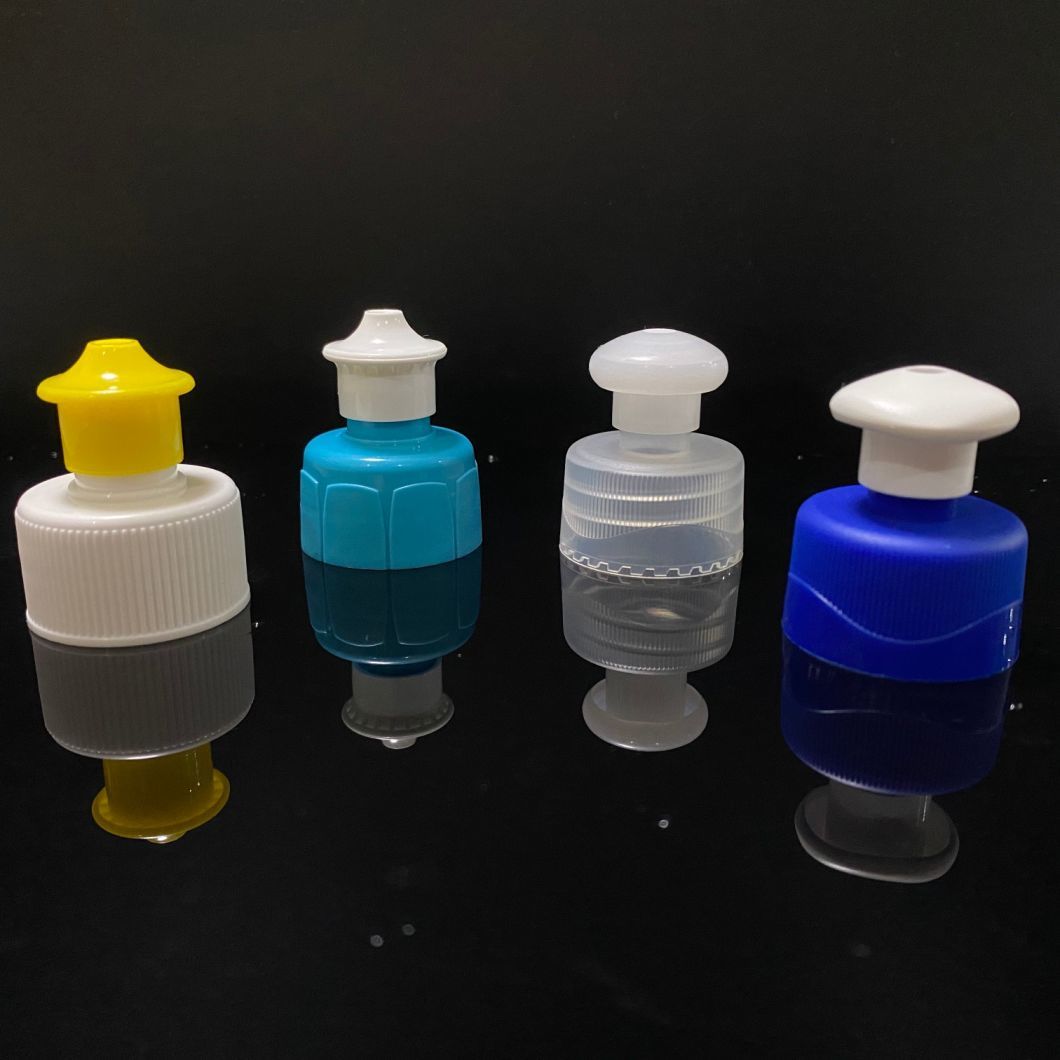 20/24/28/410 Plastic Bottle Cap Push Pull for Plastic Pull up Cap for Shampoo