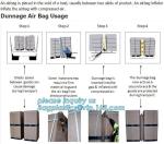 container pillow 150*50 dunnage bag, Dunnage Air Bag Valve for Container Pillow,