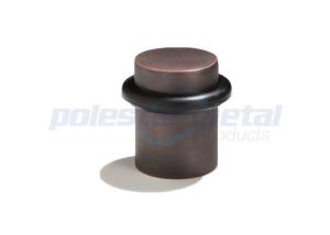 Wholesale Black Solid Brass Decorative Door Hardware Contemporary Flat Top Door Stop from china suppliers