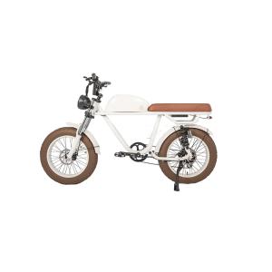 Wholesale Vintage Moto Style Electric Bike Fat Tire Ebike with 750W 1000W Motor LCD Display from china suppliers
