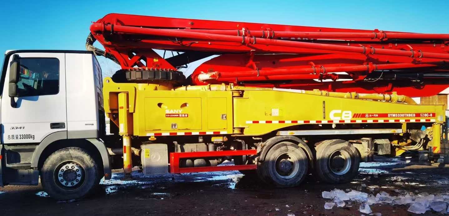 2020 Sany Heavy Industry used concrete pump truck 49 meters factory direct seller
