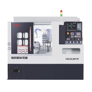 Wholesale Compound Smart Dual Spindle Lathe With 370W Coolant Pump Power from china suppliers