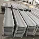 Welded Type Stainless Steel H Beam / SS Beam Thickness 4.0 - 30.0mm in 6m Length