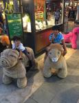 Hansel best selling battery operated electric motorized plush animals walking