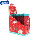 Double Color Shape Sugar Free candy Vitmain C Fresh Cooling Watermelon Flavor