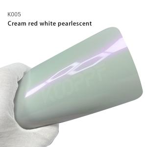 Wholesale K005 Cream Red White Pearlescent Color Car Paint Protection Film from china suppliers