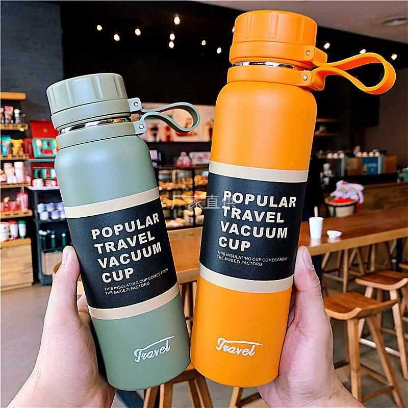 Flask Vacuum Outdoor Kids Exclusive Custom Logo Large Capacity Portable Stainless Steel Bottle Sports Water Bottle