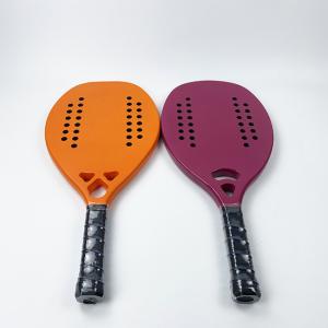 Wholesale Professional Carbon Fiber Tennis Paddle Racket Fiberglass Beach Game from china suppliers