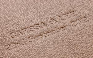 Wholesale Private Handmade Coffee Leather Professional Flush Mount Wedding Albums 7 x 5 from china suppliers