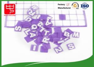 Wholesale Customed Square Alphabet Letters nylon hook loop For Kid Toys from china suppliers