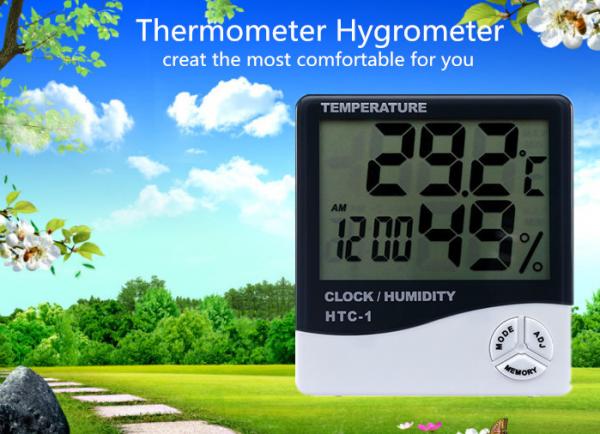 Quality Household Digital Temperature And Humidity Meter for sale