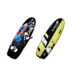 BluePenguin Lightweight Red Electric/Fuel Jet Water Sports Surfboard for Lakes