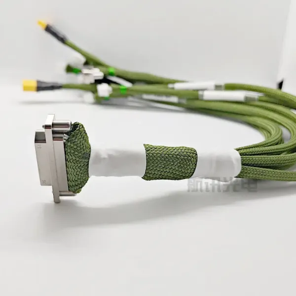 J30j-51zkp-a Rectangular Connector 51 Pin with Shielding Shell for Aviation.