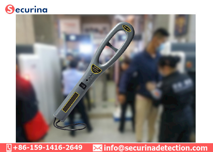 Shockproof ABS 400G Portable Metal Detector 9V Battery Hand Held Security Wands