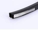 Yellow Plastic Steel Windows Air Leakage Prevention Gaps Flat Opening Doors and