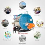 Industrial Low Pressure Fire Tube 4 Ton Bunker Oil Steam Boiler for Carton