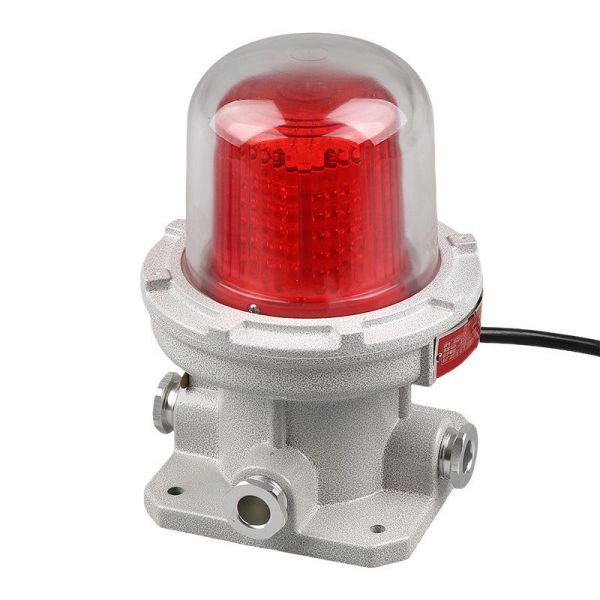 Explosion Proof Obstruction Beacon for Chimneys, Towers and Offshore Platforms