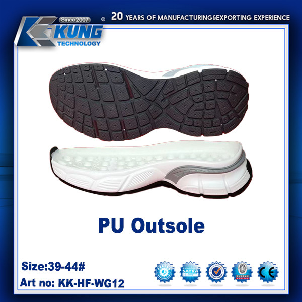 PU Rubberized EVA Outer Sole Non Toxic Waterproof Rubber Traction Outsole