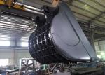 0.5 Cum Komatsu Excavator Skeleton Bucket With Heavy Duty Interlocking Ribs