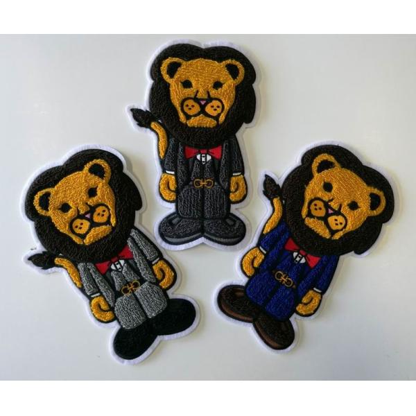 Carton Animal PMS Chenille Letters And Patches For Clothes