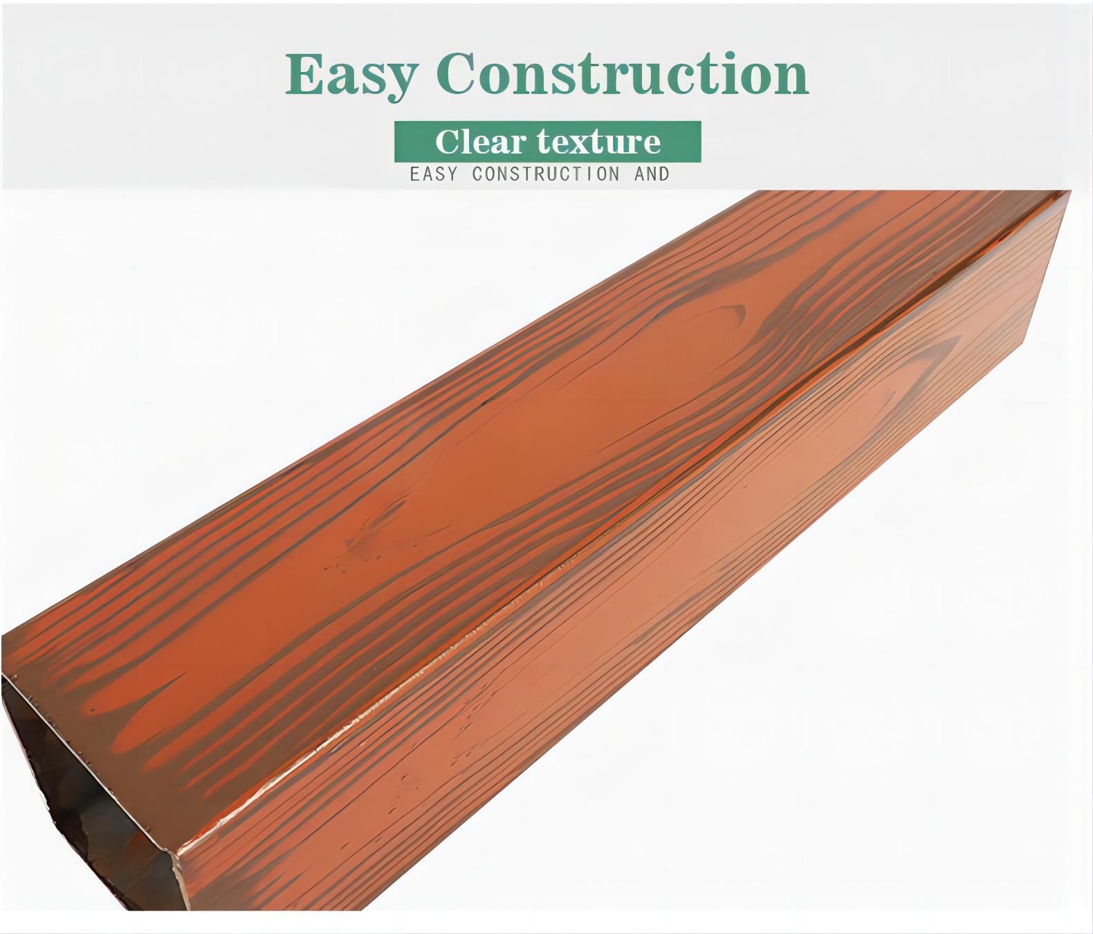 Matt Wood Oil Powder Coating for Aluminium Window Frames in Weather Resistant Finish