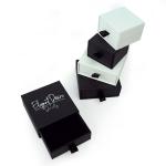 Custom Size Small Jewelry Ring Box Packaging Gift Box Chipboard Material