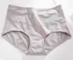 Womens High Waisted Underwear Plus Size Thongs Seamless Sexy Hollow Out