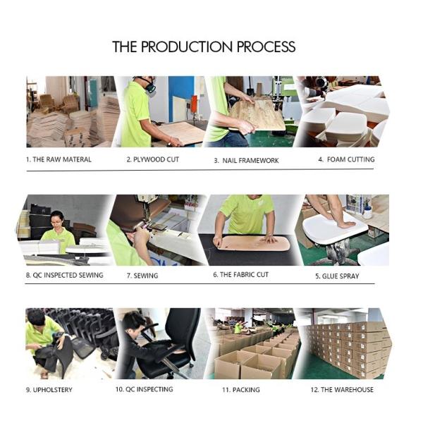 EBUNGE Black Ergonomic Office Chair Fabric Mesh Chair Executive Swivel Computer Chair