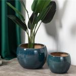 New Design Modern Home Balcony Succulent Cactus Pot Garden Indoor Outdoor Round