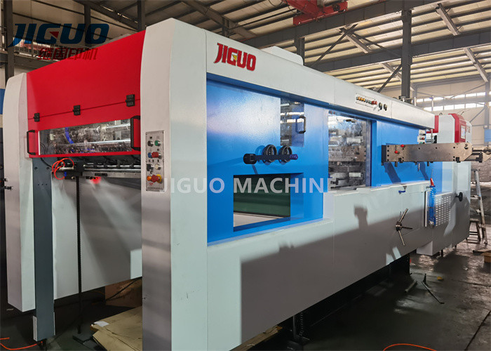 420mm Sheet Die Cutting Stripping Machine Feeder 5000s/H Cardboard Box
