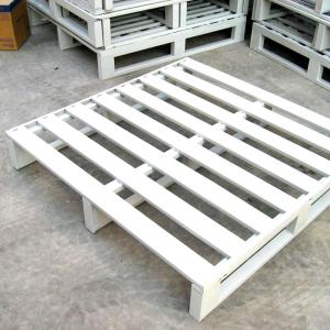 Wholesale Heavy Duty Stackable Steel Pallets Customized Powder Coating Metal from china suppliers