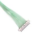 0.4mm pitch Custom Coax Cable Assembly KEL USL20-30S UL94V 0 material