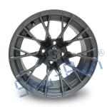 Shuran New Starshine-419 Gunmetal Aluminum 14 Inch Golf Cart Wheels