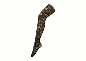 Wholesale Custom Flower Patterned Ladies Fishnet Tights Snagging Resistance from china suppliers