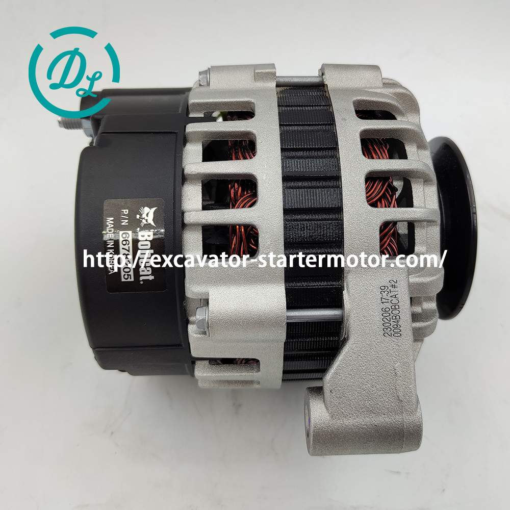 90A 12V Alternator Excavator 6678205 66785292 6690593 210590 12390N