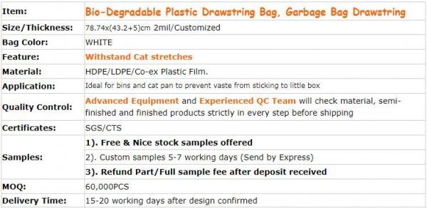 Biodegradable Autoclavable Biohazard Bags Biological Hazard Polythene Material