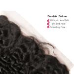 Brazalian Human Hair 13x4 Lace Closure , Ear To Ear Lace Front Closure 130%