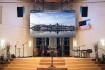 Church Video Wall Indoor LED Display P1.875-P4 with Suspension Hanging