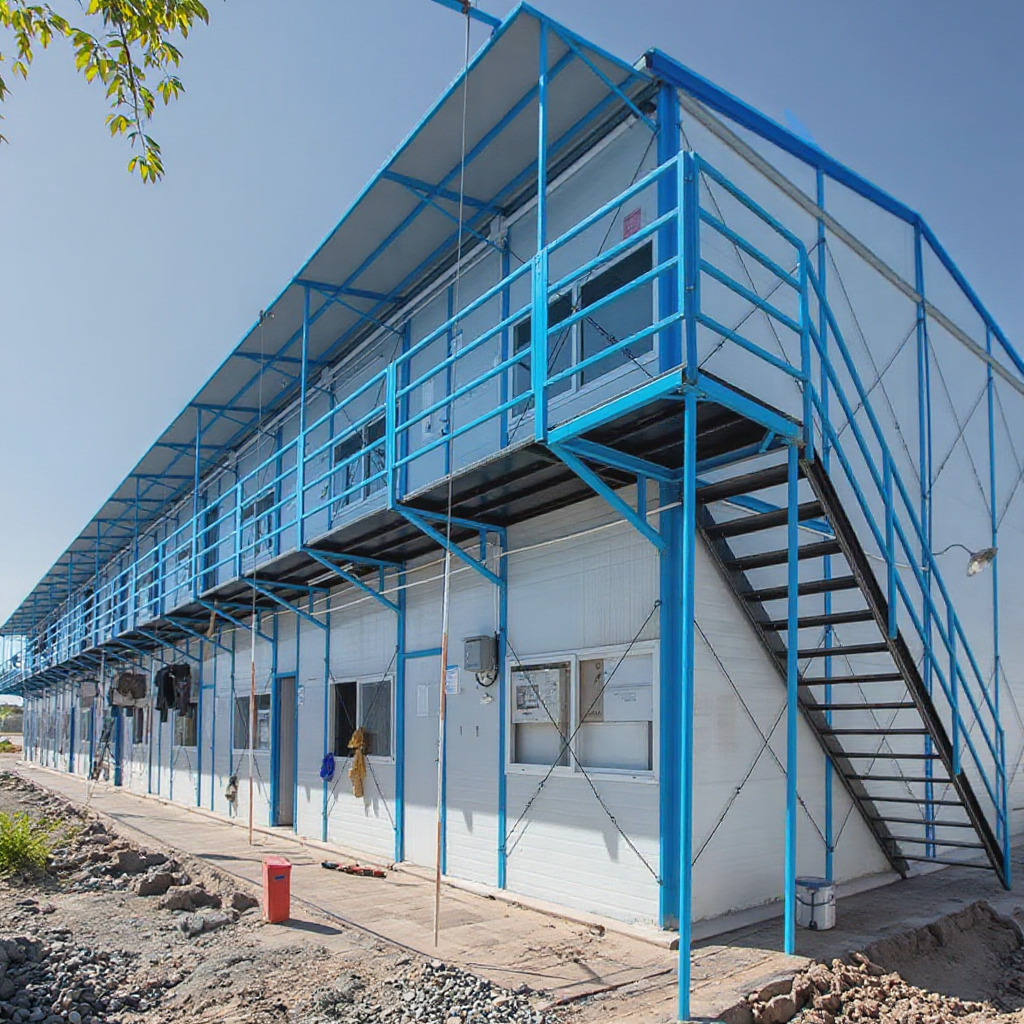 Q235 Steel Prefab Container House Customized Metal Container Homes