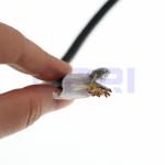 Hirose 12Pin Female HR10A-10P-12S to Leadwires I/O Cable for Basler Camera