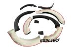 2016 Matte Black Wheel Arch Flares Pocket Style Everest OEM ABS Plastic