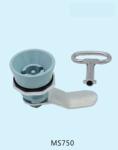 Yacht Ship Distribution Box Cabinet Door Lock Zinc Alloy Chrome Plated Recovery
