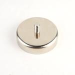 YYC25 Strong Male Thread Neodymium Pot Magnet Axial Magnetized