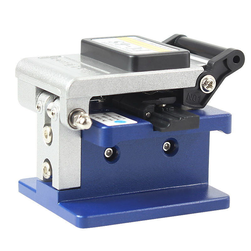 FC-6S Cold Splicing Special Fiber Optic Tools Tungsten Steel Blade Fiber Optical Cleaver