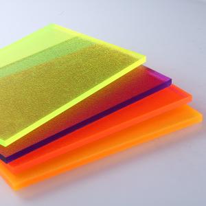 Wholesale 2.8mm-15mm Colored Acrylic Sheets Optical Shop Illuminated Advertising Sign Board from china suppliers