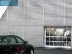 Thermal Insulated 40mm 0.35mm Steel Full View Garage Doors