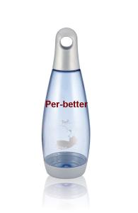 Wholesale transparent plastic water bottle in bowling shape from china suppliers