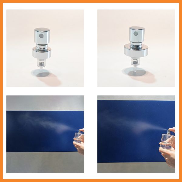 Aluminum 15mm 20mm Perfume Fine Mist Sprayer with Continuous Effect Support Customization