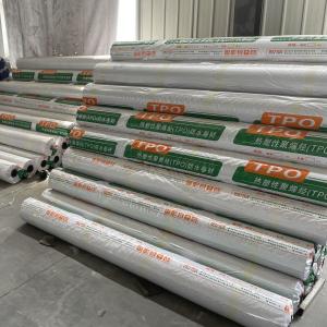 Wholesale Thermoplastic Polyolefin TPO Single Ply Roofing Membrane Waterproof Membrane from china suppliers