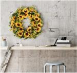 Faux Eucalyptus Artificial Plant Wall Panels Dustproof Festival Decoration